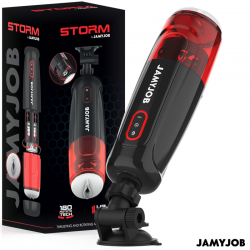 Jamyjob - storm masturbador vagina automático 10 modos succión y empuje