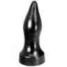 Hung System Patrol, plug anal cónico de 23 cm en negro