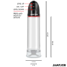 Jamyjob - xpand bomba automática 3 niveles de succión gris - 3