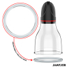 Jamyjob - xpand lite bomba automática de testículos 3 niveles de succión gris - 5