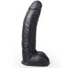 Hung system dildo realista color negro george 22 cm - 1