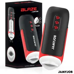 Jamyjob - blaze masturbador boca automático 5 modos succión y vibración