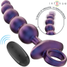 Intense Tito plug vibrador modelo 3 morado con su mando a distancia