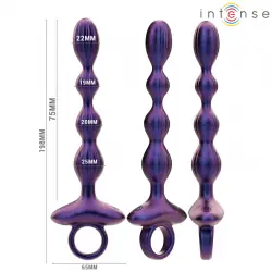 Intense - jackie plug anal vibrador modelo 1 control remoto