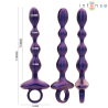 Intense Jackie plug vibrador modelo 1, con medidas