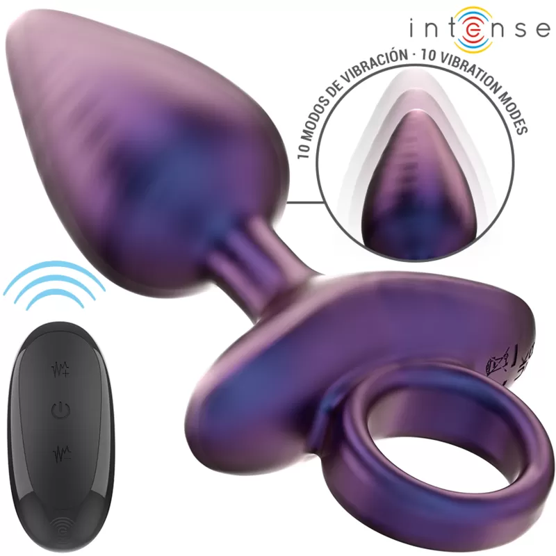 Intense - michael plug anal vibrador modelo 2 control remoto