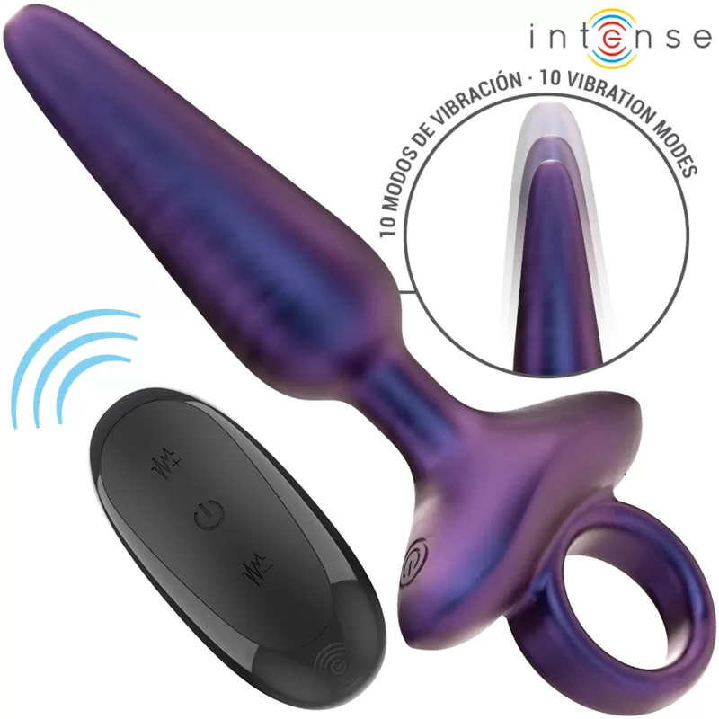 Intense - marlon plug anal vibrador modelo 4 control remoto