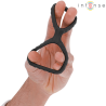 Intense - dewey anillo doble para pene silicona negro modelo 2 - 4