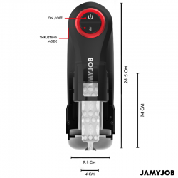 Jamyjob - gravity masturbador vagina automático 5 modos succión