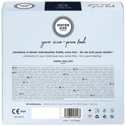 Mister size - preservativos talla xxl 64 mm (36 unidades)