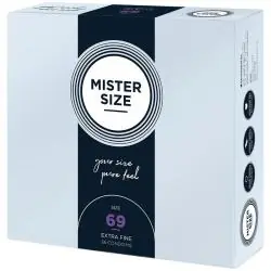 Mister size - preservativos talla xxxl 69 mm (36 unidades)