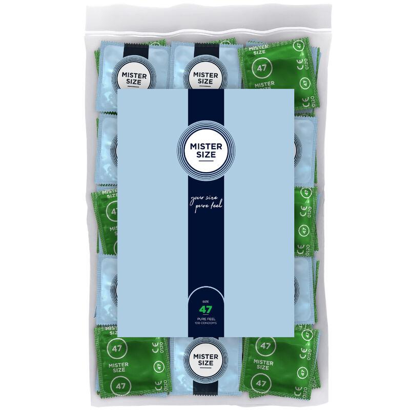 Mister size - preservativos talla xs 47 mm (100 unidades) Mister size - preservativos talla xs 47 mm (100 unidades)