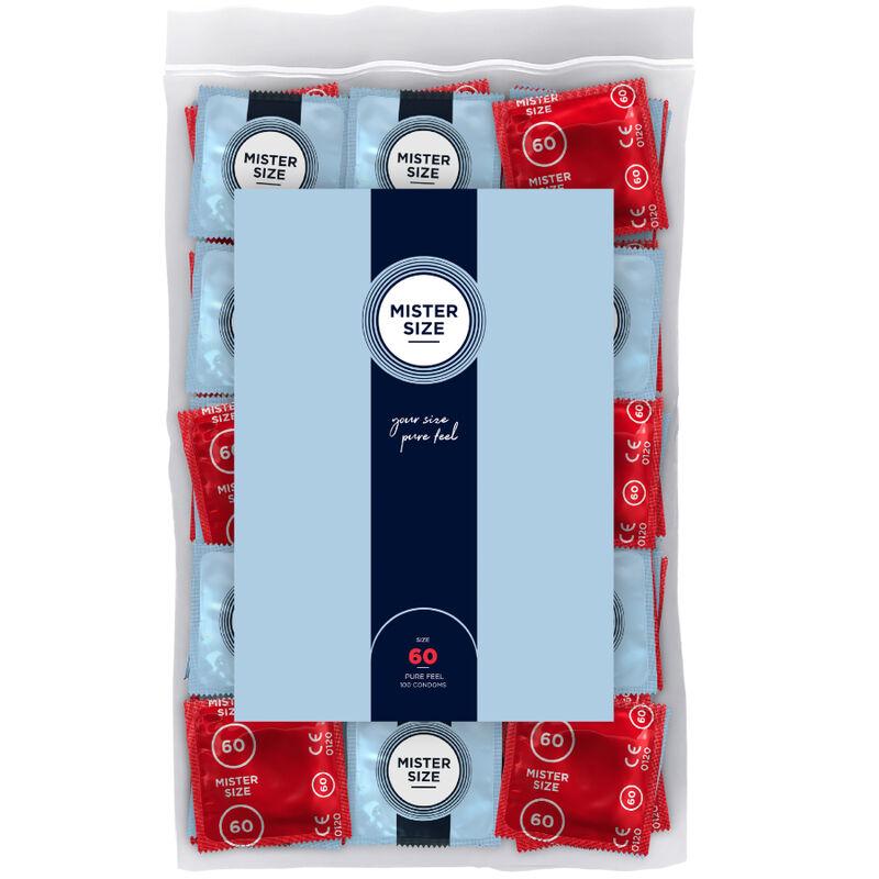 Mister size - preservativos talla xl 60 mm (100 unidades) Mister size - preservativos talla xl 60 mm (100 unidades)