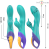 Intense - fred vibrador rabbit azul - 2