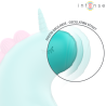 Intense - trixie estimulador unicornio verde - 3