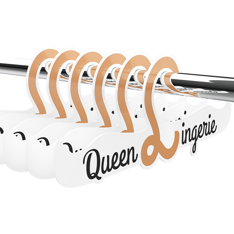 Queen lingerie - percha para lenceria 27.5 cm (1 unidad)