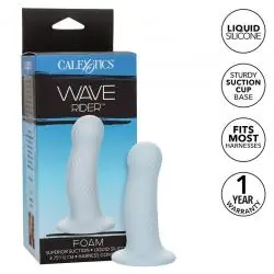 Calexotics - wave rider plug anal espuma azul