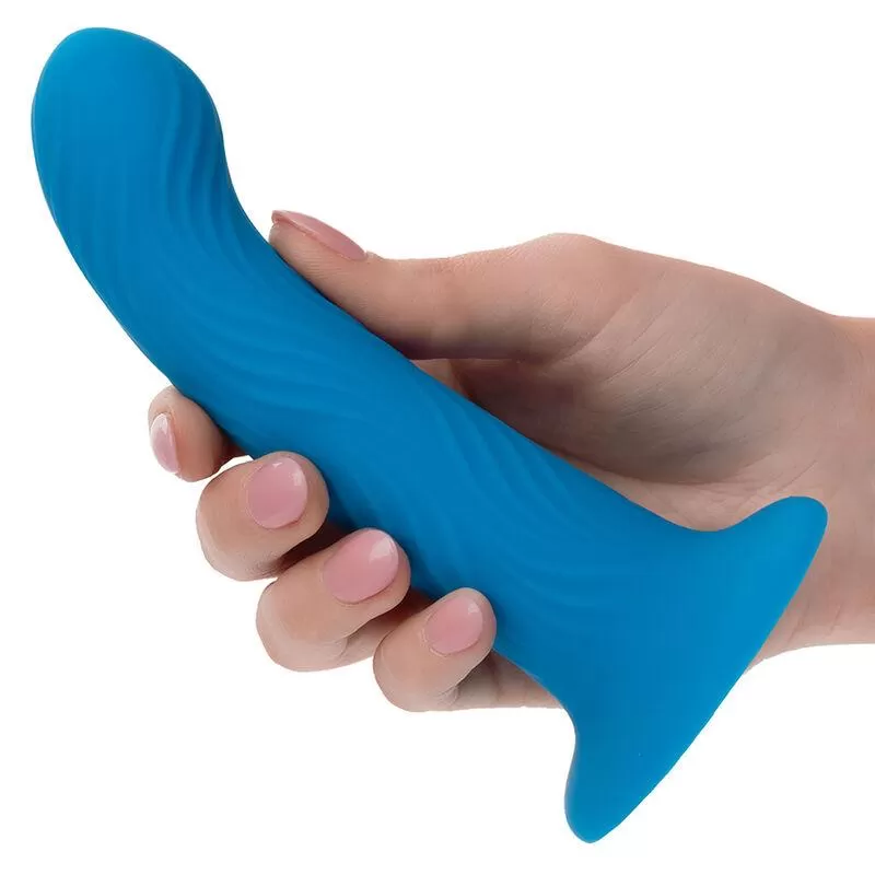 Calexotics - wave rider ripple plug anal azul