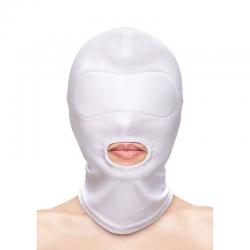 Ns novelties - fetish & fashion pasamontañas apertura de boca nylon blanco