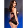 Chilirose - cr 4832 babydoll negro s/m - 4