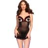 Chilirose - cr 4832 babydoll negro l/xl - 1