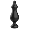 Addicted toys anal sexual plug 13.6cm negro - 1