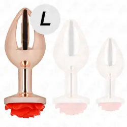 Kink - plug anal oro rosado rosa roja l