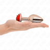 Kink - plug anal oro rosado rosa roja l - 3