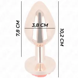 Kink - plug anal oro rosado rosa roja l