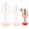 Kink - plug anal oro rosado rosa roja s - 2