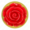 Kink - plug anal dorado rosa roja talla s - 5