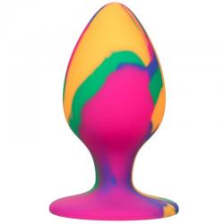 Calex cheeky large tie-dye plug anal