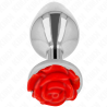 Kink - plug anal rosa roja talla l - 2
