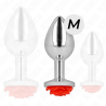 Kink - plug anal rosa roja talla m - 2