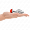 Kink - plug anal rosa roja talla m - 3