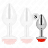 Kink - plug anal rosa roja talla s - 2