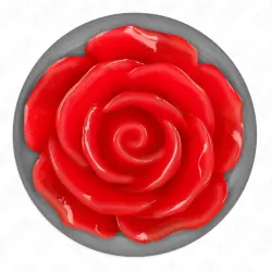 Kink - plug anal rosa roja talla s