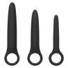 Boundless Dilator Trio, los tres dilatadores negros con anilla de frente