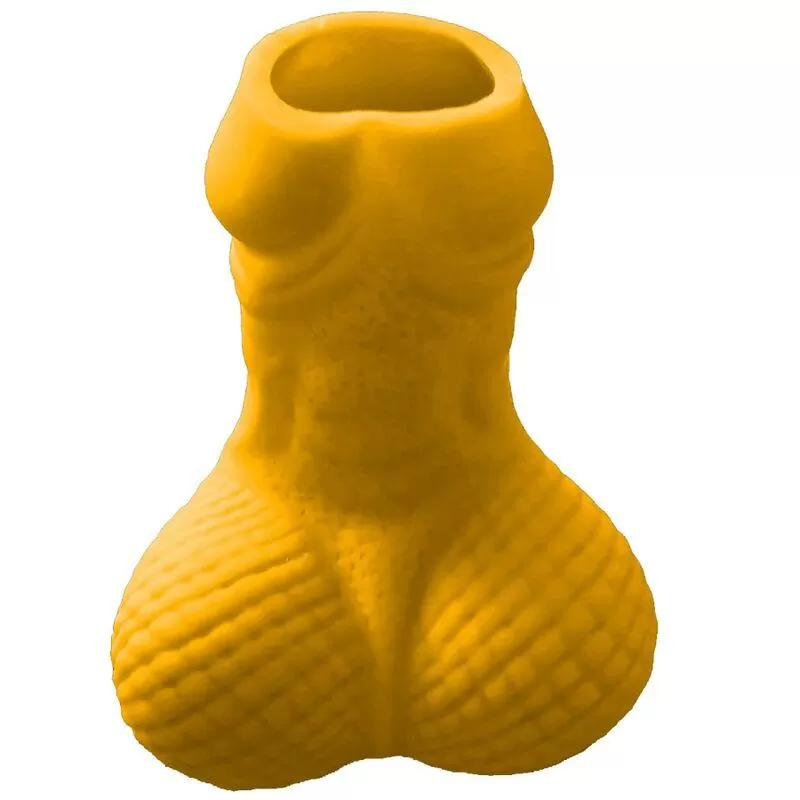Diablo picante - vaso de chupito pene amarillo