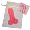 Diablo picante - jabón perfumado forma pene rosa - 1