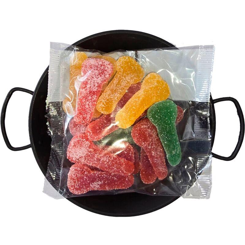 Diablo picante - caramelos con azúcar masticables forma pene diferentes sabores Diablo picante - caramelos con azúcar masticables forma pene diferentes sabores
