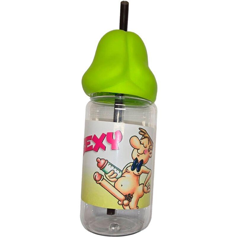 Diablo picante - biberón forma pene 360 ml verde Diablo picante - biberón forma pene 360 ml verde