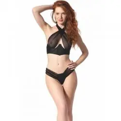 Passion - kesmina set negro l/xl