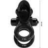 Pretty love - passionate ring doble anillo vibrador + estimulador clítoris negro - 4