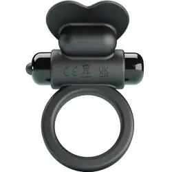 Pretty love - debonaire anillo vibrador conejo 10 vibraciones negro