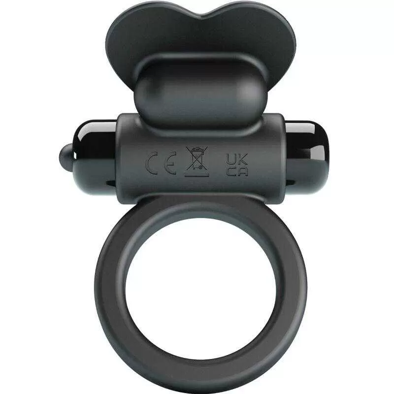 Pretty love - debonaire anillo vibrador conejo 10 vibraciones negro