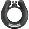 Pretty love - dahlia anillo vibrador + estimulador de clítois 12 vibraciones negro - 2