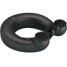 Pretty love - dahlia anillo vibrador + estimulador de clítois 12 vibraciones negro - 3