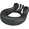 Pretty love - dahlia anillo vibrador + estimulador de clítois 12 vibraciones negro - 4