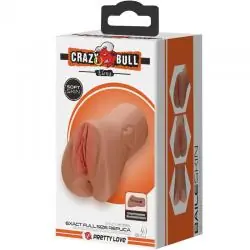 Crazy bull - scarlet vagina y ano diseño con un corazón natural